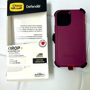 NIB. Otter Box Defender Pro Series case & holster. iPhone 12/12PRO
